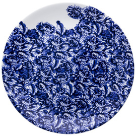 Coupteller flach BLUE BOTANICALS Purio Ø 310 mm | Bone China Produktbild