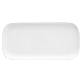Platte MODERN COUPE rechteckig | 250 mm x 130 mm | Porzellan weiß Produktbild
