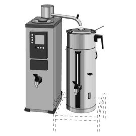 Kaffeebrühmaschine | Teebrühmaschine B 5 HW W R Stundenleistung 30 ltr 400 Volt | Wandausführung Produktbild