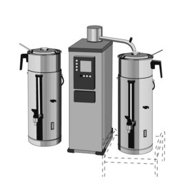 Kaffeebrühmaschine | Teebrühmaschine B5 W Stundenleistung 30 ltr | 400 Volt Produktbild