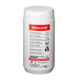Entkalkungsmittel Renegite, 1 Karton mit 10 Dosen à 1 kg = 10 kg Produktbild