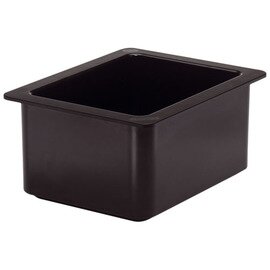 Coldfest Gastronorm-Schale GN 1/2  x 150 mm Kunststoff schwarz | Kühlgelfüllung Produktbild