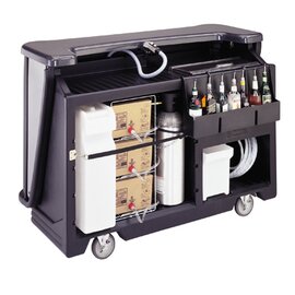 Mobile Getränkebar BAR650 schwarz 110 Volt  L 1715 mm 137 kg Produktbild