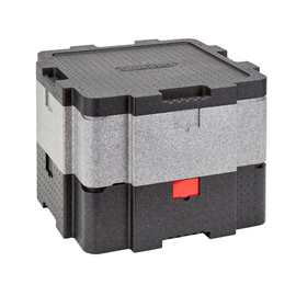 Multi-Funktions-Box Cam GoBox® | EPP schwarz grau | 641 mm x 641 mm H 454 mm Produktbild
