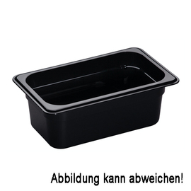 GASTRONORM H-PAN SCHALE GN 1/4 x 150 mm schwarz Produktbild