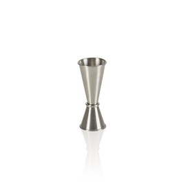 Jigger Edelstahl | edelstahlfarben | Füllmenge 25 ml | 50 ml Produktbild