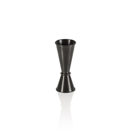 Jigger Edelstahl | schwarz | Füllmenge 25 ml | 50 ml Produktbild