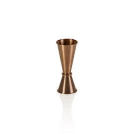Jigger Edelstahl | bronzefarben | Füllmenge 25 ml | 50 ml Produktbild