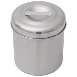Vorratsdose Edelstahl 2 ltr mit Deckel  Ø 215  H 180 mm Produktbild