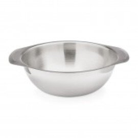 Beilagenschale 1300 ml Edelstahl rund Ø 200 mm H 70 mm mit Henkel Produktbild