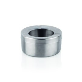 Windaschenbecher mit Windschutzdeckel Edelstahl  Ø 96 mm  H 46 mm Produktbild