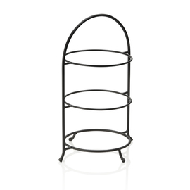 Etagère Stahl schwarz für 3 Teller Ø 22,5 - 27 cm Produktbild