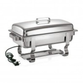 Elektro Chafing Dish GN 1/1 abnehmbarer Deckel 230 Volt 300 - 400 Watt  L 610 mm  H 350 mm Produktbild