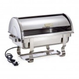 Elektro Chafing Dish GN 1/1 rolltop deckel 230 Volt 300 - 400 Watt  L 610 mm  H 450 mm Produktbild