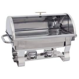 Chafing Dish GN 1/1 rolltop deckel  L 620 mm  H 430 mm Produktbild