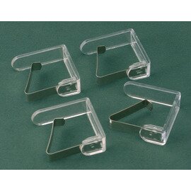 Tischtuchklammer Set Kunststoff Edelstahl Produktbild