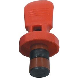 Flaschenverschluss Kunststoff rot Ausguss-Ø max. 15 mm Produktbild