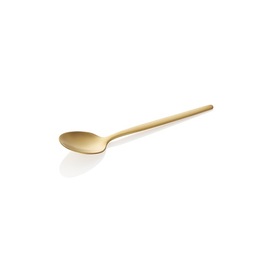 Kaffeelöffel ALEX GOLD | Edelstahl mattiert | PVD-beschichtet  L 135 mm Produktbild