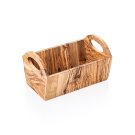 Korb PURE OLIVE | Olivenholz | 280 mm x 150 mm H 165 mm Produktbild