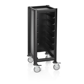 Tablettwagen schwarz für 7 Tabletts GN 1/1 Produktbild