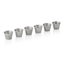 Dip-Schälchen STEEL & STYLE VINTAGE | Edelstahl Ø 60 mm 60 ml H 40 mm Produktbild