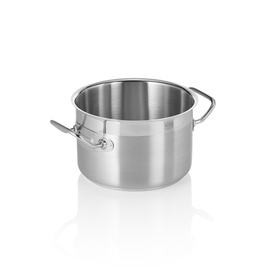 Bratentopf hoch Edelstahl 4 ltr Ø 200 mm | Boden-Ø 180 mm | induktionsgeeignet Produktbild