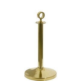 Abgrenzungspfosten TOP RING Edelstahl goldfarben  Ø 0,32 m  H 0,55 m | Ringkopf Produktbild