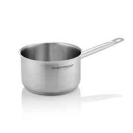 Stielkasserolle CHEFPROOF Edelstahl | 1 ltr Ø 140 mm H 70 mm Produktbild