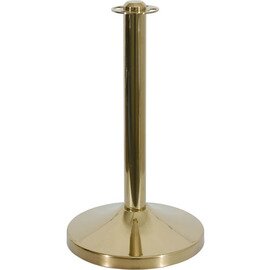 Abgrenzungspfosten RING Edelstahl goldfarben  Ø 0,32 m  H 0,55 m | Ringkopf Produktbild
