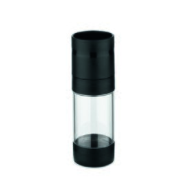 Pfeffermühle Kunststoff schwarz transparent Produktbild