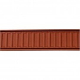 Tortenrand Reliefmatte Rippen 600 mm  x 80 mm Produktbild