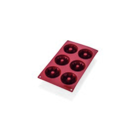 Backform  • rund | 18 Mulden | Muldenmaß Ø 42 x 21 mm  L 300 mm  B 175 mm Produktbild