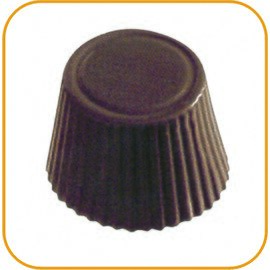 Pralinenform  • rund  • Eiskonfekt | 21 Mulden | Muldenmaß 24 x 16 x H 16 mm  L 275 mm  B 135 mm Produktbild