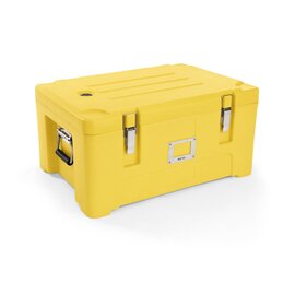GN Thermotransportbehälter gelb  | 630 mm  x 430 mm  H 310 mm Produktbild