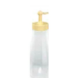Quetschflasche Kunststoff 480 ml weiß cremeweiß Schraubdeckel | Verschlusskappe Ø 75 mm H 210 mm Produktbild
