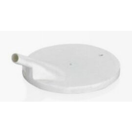 Thermobecher 150 ml Polypropylen braun beige mit Deckel mit Schnabelaufsatz Ø 75 mm  H 85 mm Produktbild 2 S