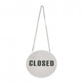 Wendeschild • CLOSED • OPEN • OPEN | CLOSED Ø 215 Produktbild