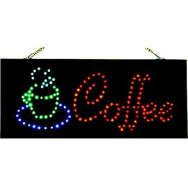 LED Schild,"Coffee", 51 x 22 cm Produktbild