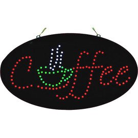 LED Schild,"Coffee", 68 x 38 cm Produktbild