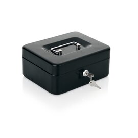 Geldkassette schwarz Schließsystem mechanisch  L 200 mm Produktbild