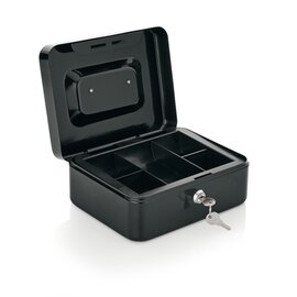 Geldkassette schwarz Schließsystem mechanisch  L 200 mm Produktbild 1 S