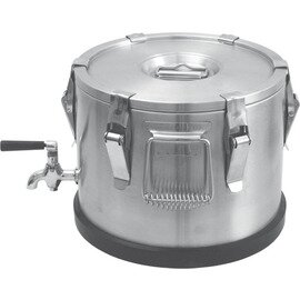 Thermogetränkebehälter Edelstahl 35 ltr Ø 430 mm  H 350 mm Produktbild