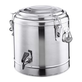 Thermogetränkebehälter Edelstahl 50 ltr Ø 500 mm  H 530 mm Produktbild