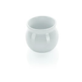 Mini-Topf 150 ml Porzellan weiß  Ø 78 mm  H 62 mm Produktbild