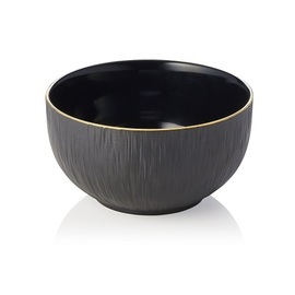Schale MAYA KURO | Porzellan schwarz | 0,75 ltr Ø 150 mm H 80 mm Produktbild