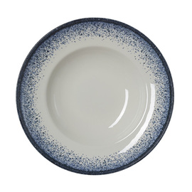 Pastateller tief Ø 275 mm VIDA MARINA Porzellan blau weiß Produktbild