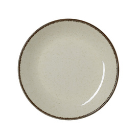 Teller flach Ø 210 mm SMILLA SAND Porzellan Produktbild