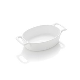 RESTPOSTEN | Schale 250 ml Porzellan weiß  Ø 165 mm  L 100 mm  H 40 mm Produktbild