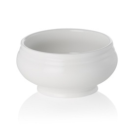 Terrine Porzellan | weiß glänzend | 500 ml Ø 125 mm H 70 mm Produktbild