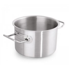 Fleischtopf KG 5000 7 ltr Edelstahl  Ø 240 mm  H 150 mm  | angeschweißte Kaltgriffe Produktbild